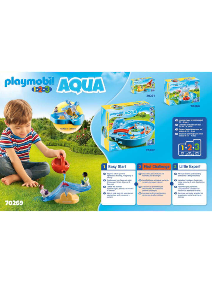 Playmobil Spielfigur Set 1.2.3. Aqua Wasserwippe mit Gießkanne, ab 18 Monate günstig kaufen onesize