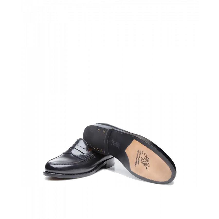 Heinrich Dinkelacker - Loafer WIEN PLAIN C Cordovan - schwarz