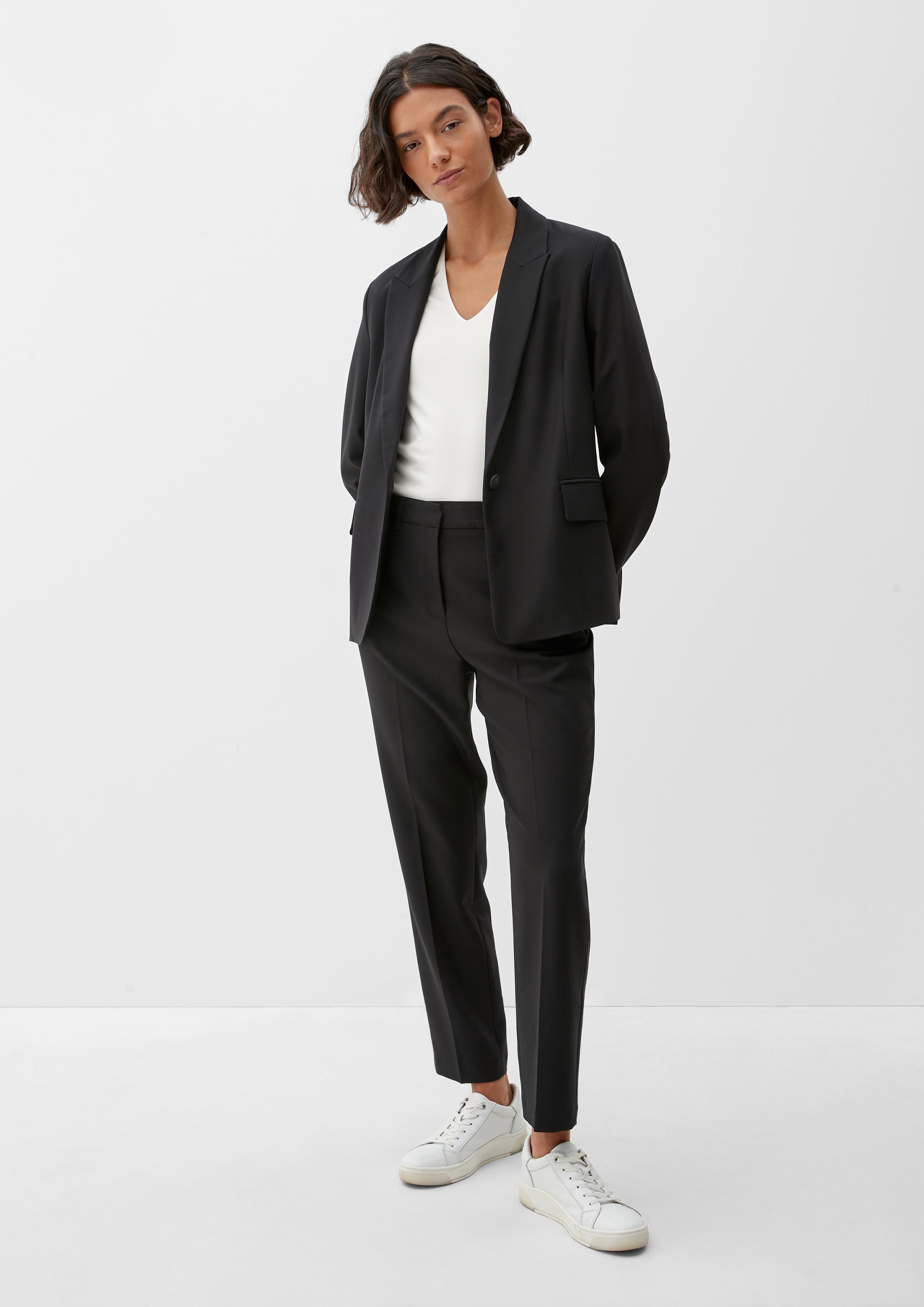 Blazer aus Viskosecrêpe  2121227-9999
