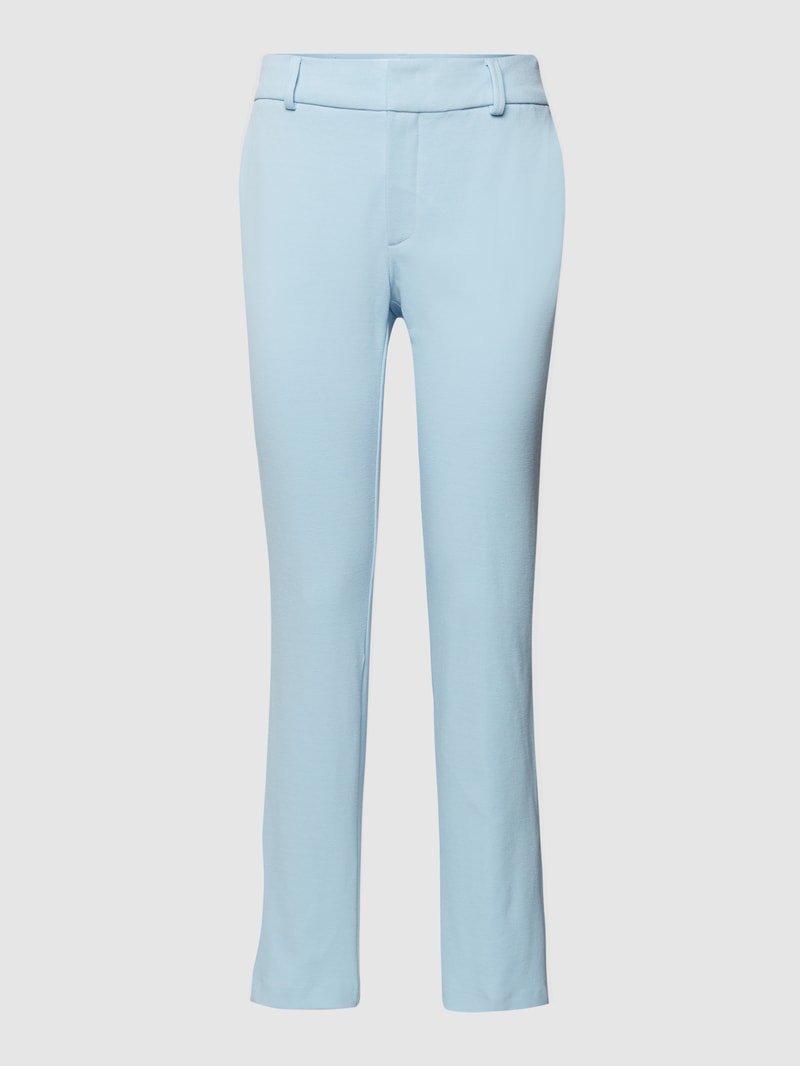 Hose mit seitlichen Eingrifftaschen Modell 'CELLA' in hellblau