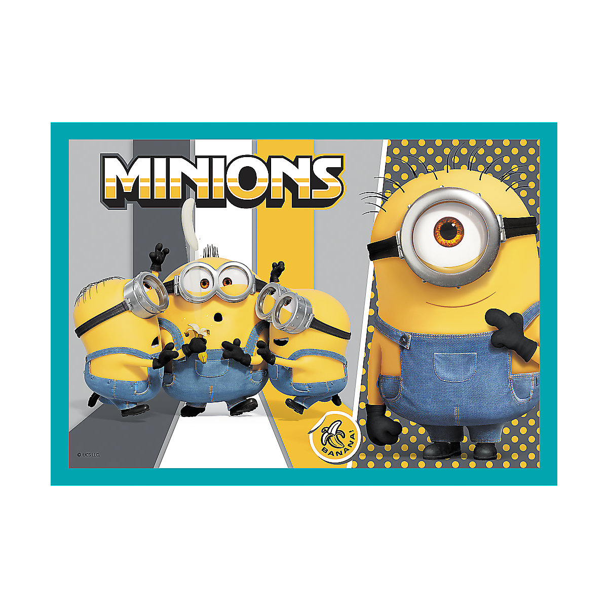 Puzzle 4 in 1 - Minions