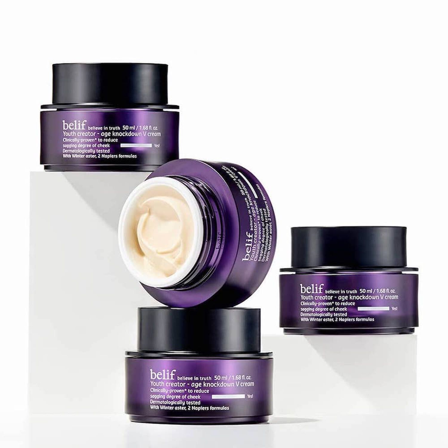 Belif Youth Creator – Age Knockdown v Cream Crème Visage Anti-âge Raffermissante