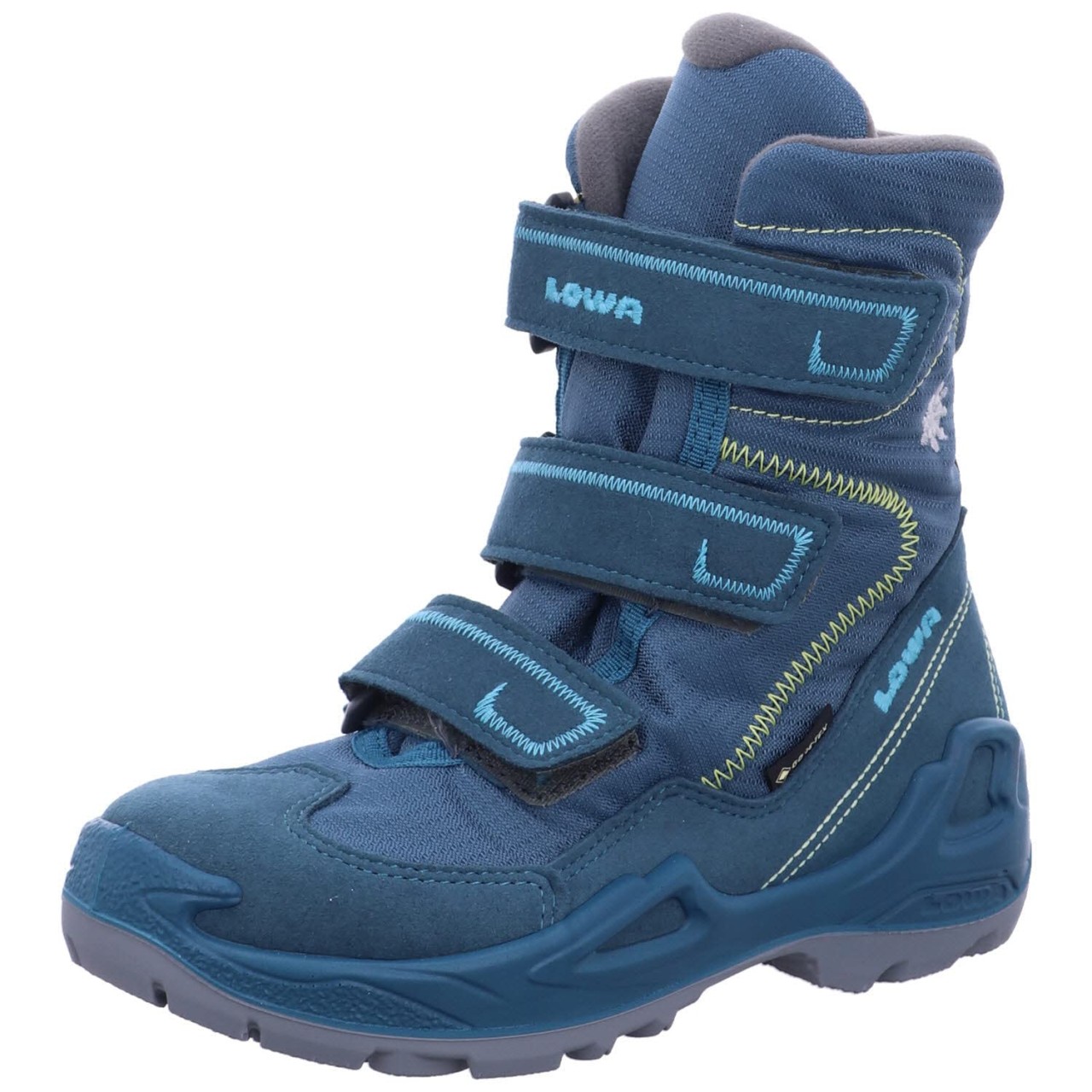 LOWA Stiefel Jungen blau