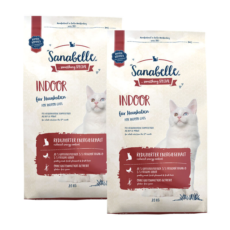 Sanabelle Trockenfutter Sanabelle Indoor 2x2 kg