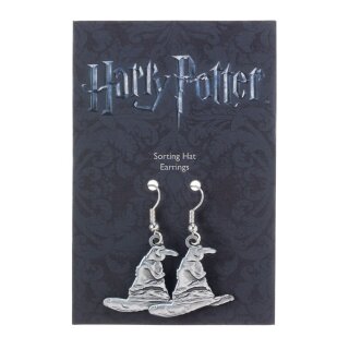 Harry Potter Ohrringe Sorting Hat (versilbert)