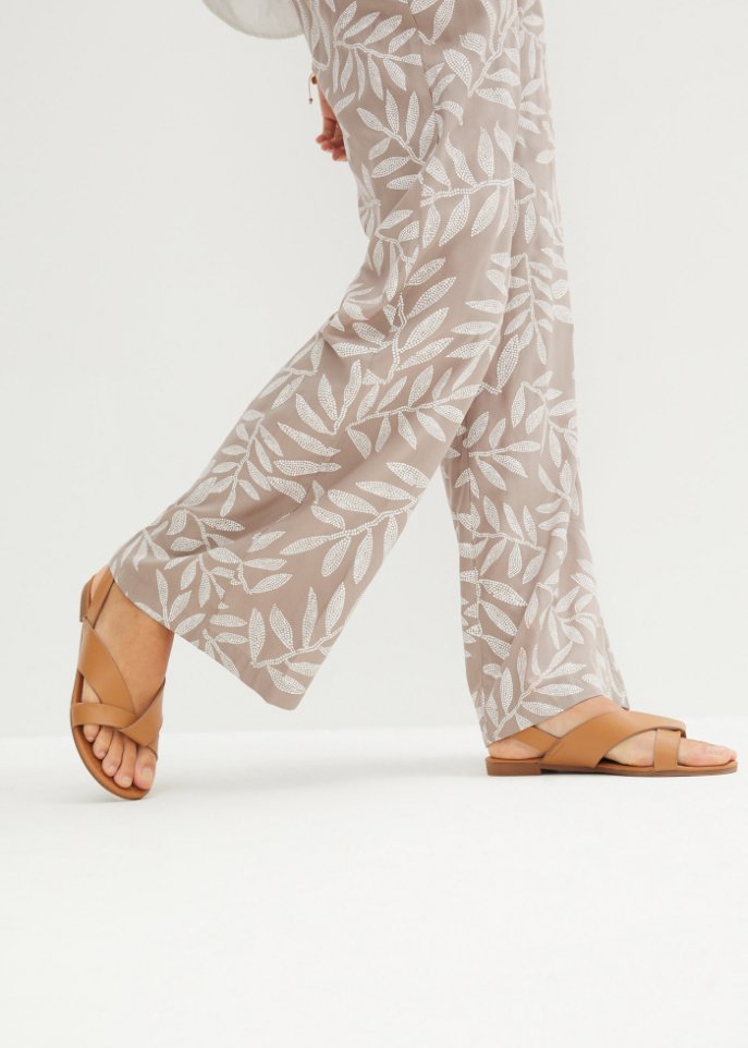 Bedruckte Palazzo-Hose