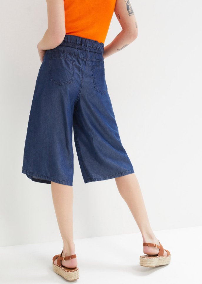 Jeans-Bermuda aus TENCEL™ Lyocell
