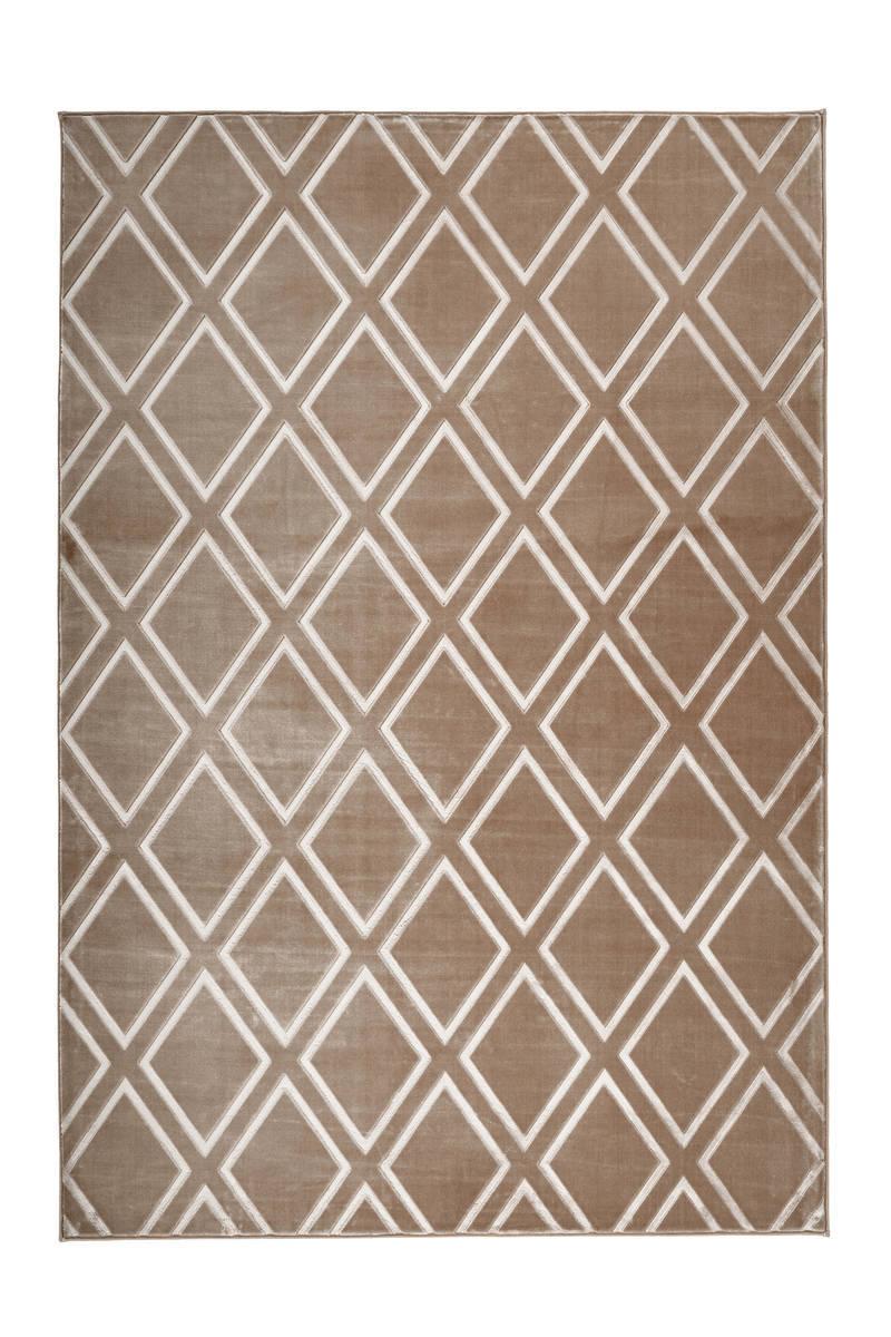 Arte Espina Hochflorteppich Monroe 300 Taupe