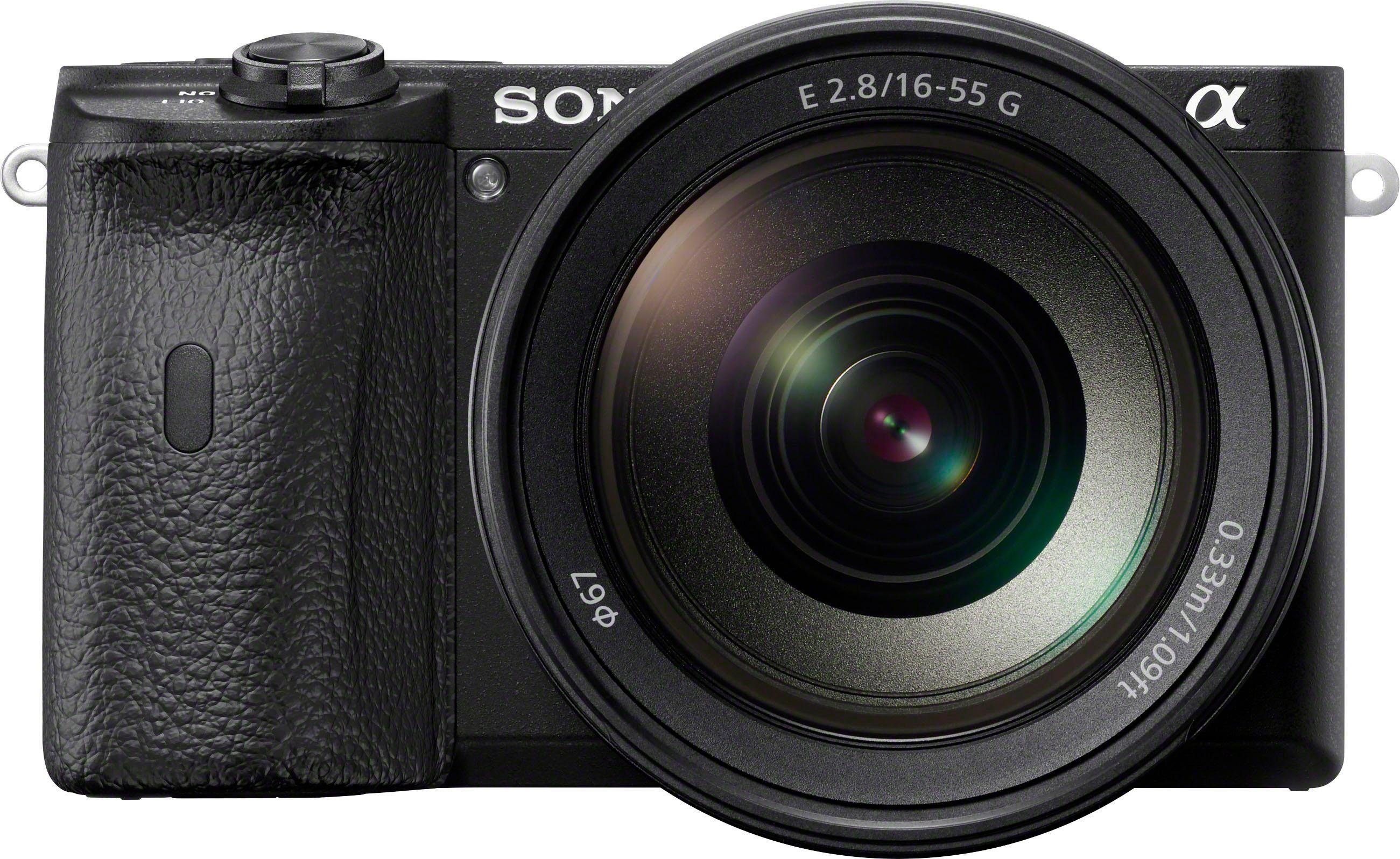 Sony SEL1655G E-Mount Standard Zoom Objektiv, (E 16-55mm F2.8 G, APS-C)