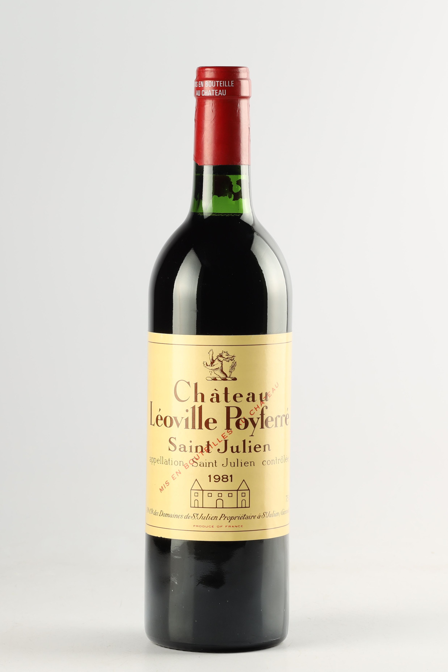 Château Leoville Poyferre 1981, Saint Julien