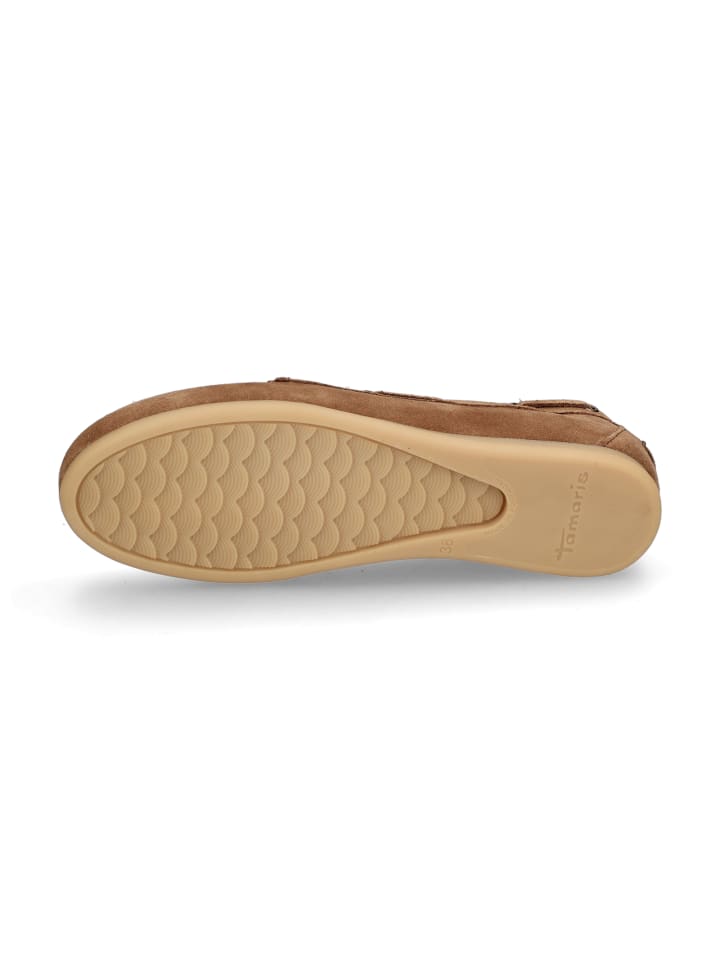 Tamaris Mokassin in Cognac günstig kaufen
