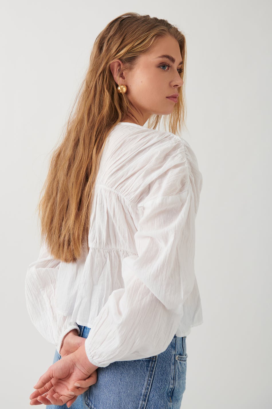 Loose boho blouse