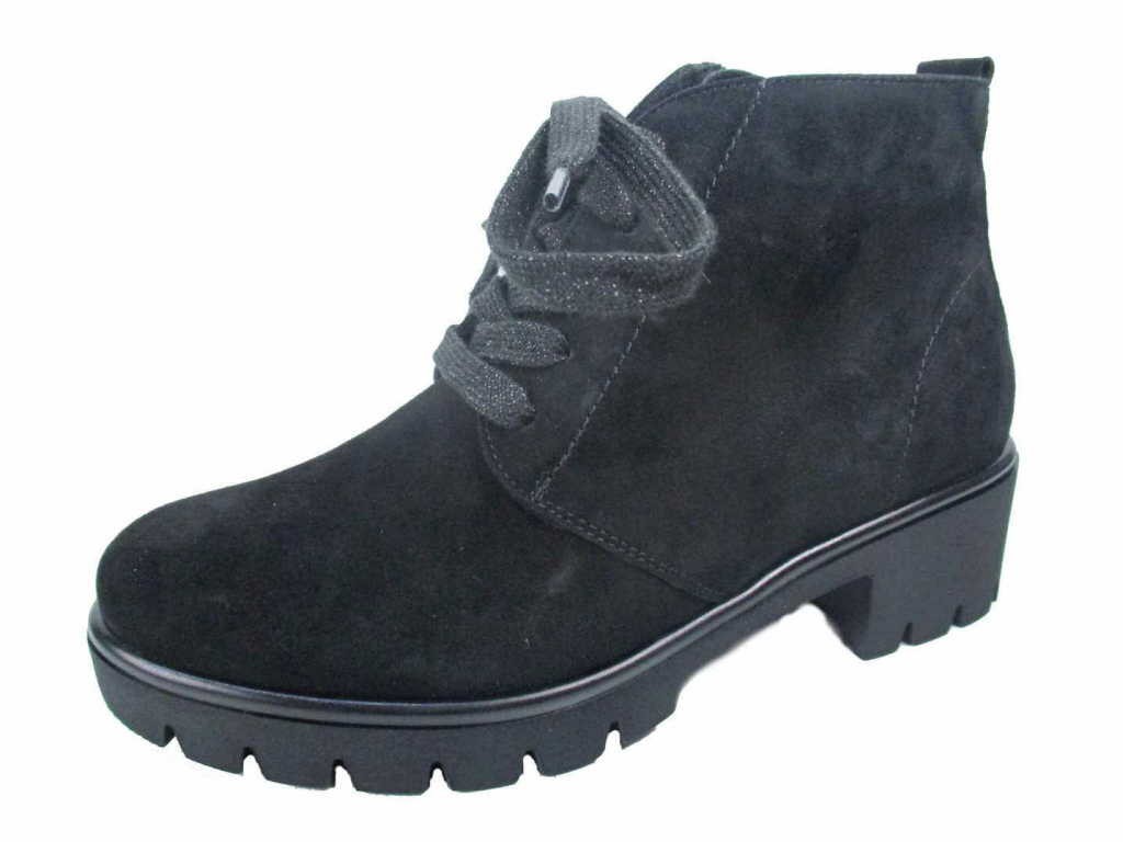 SEMLER Schnür-Stiefeletten schwarz Jessica
