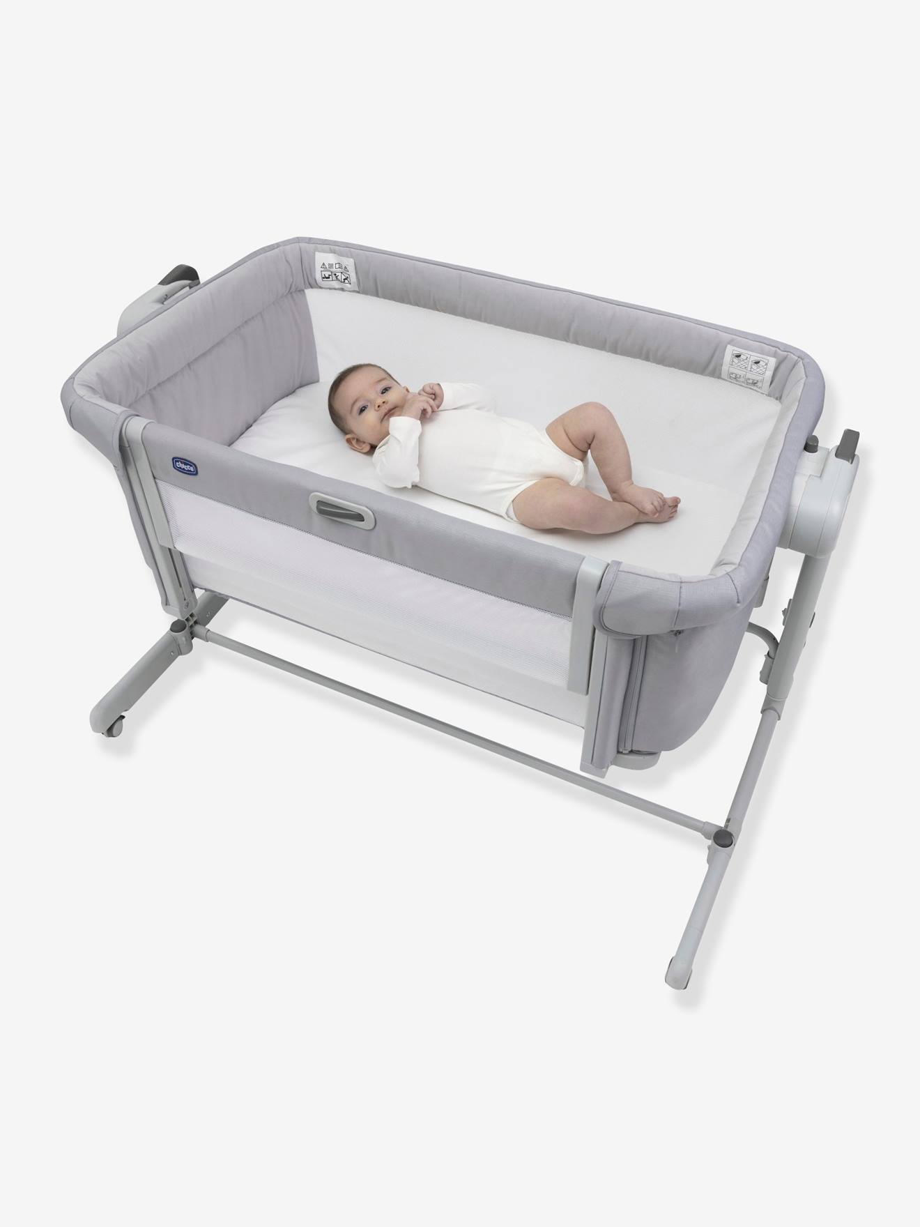 Chicco Baby Beistellbett NEXT2ME MAGIC EVO CHICCO - anthrazit
