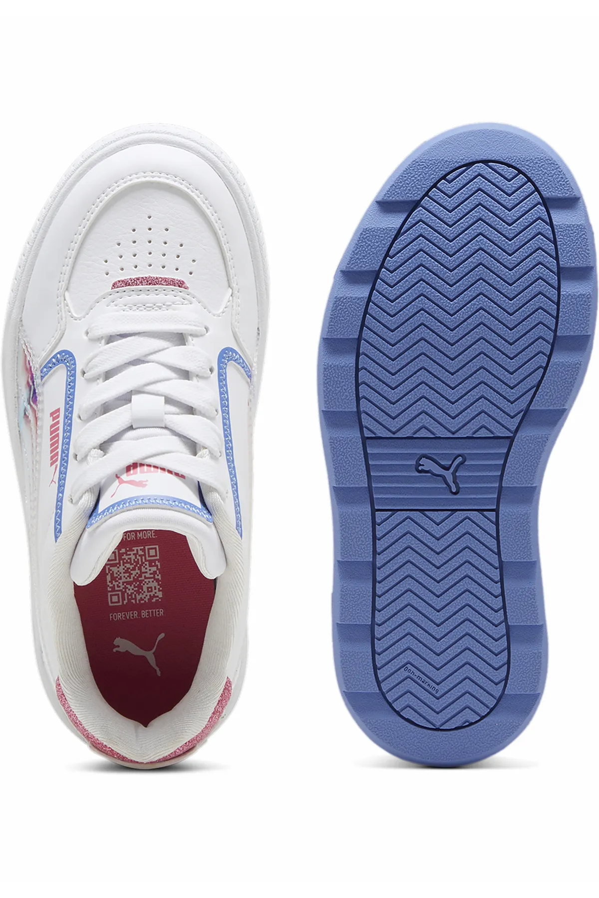 Puma  Sneaker - Weiß - Flacher Absatz