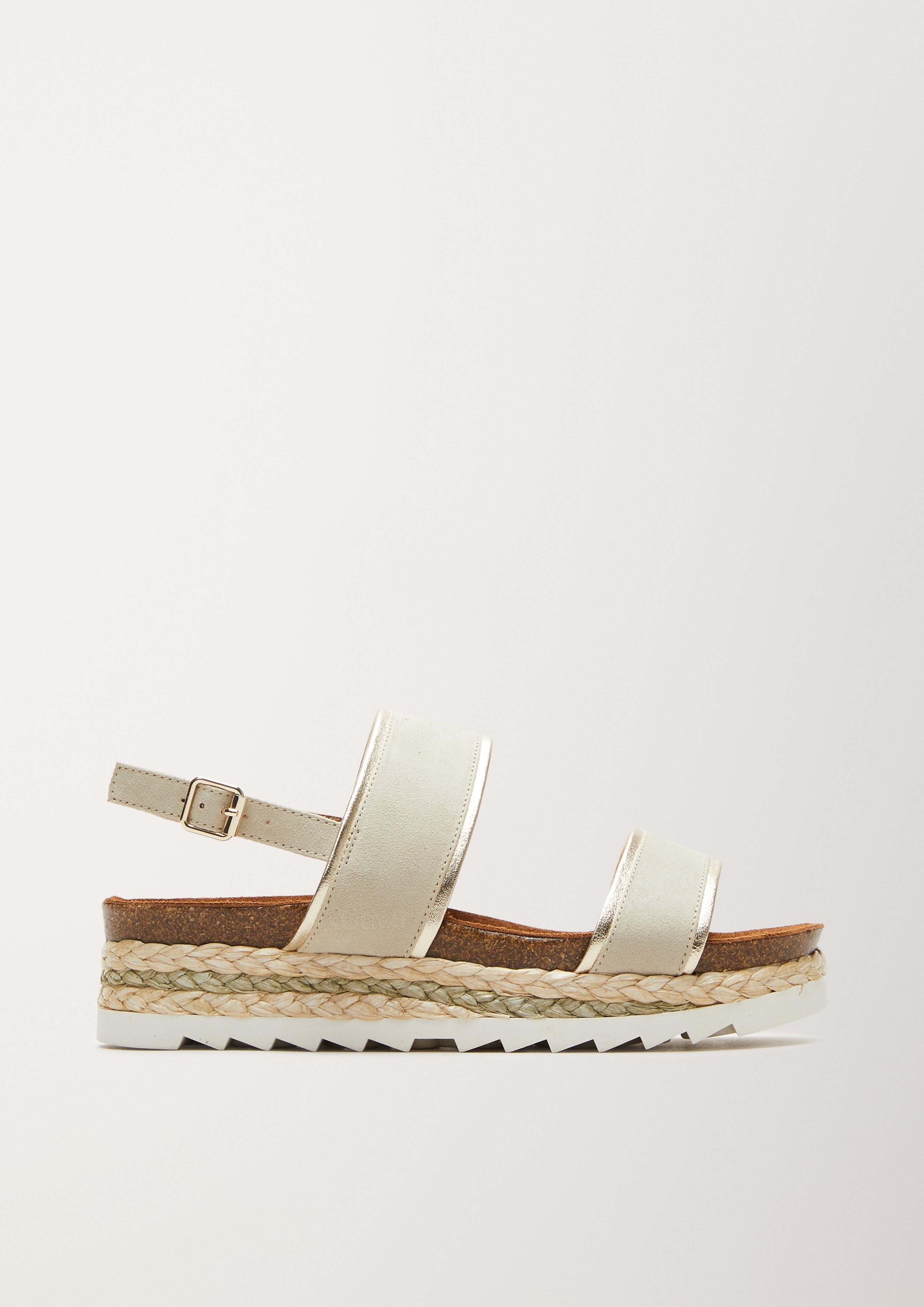 Sandalen mit Plateausohle  6005781-728