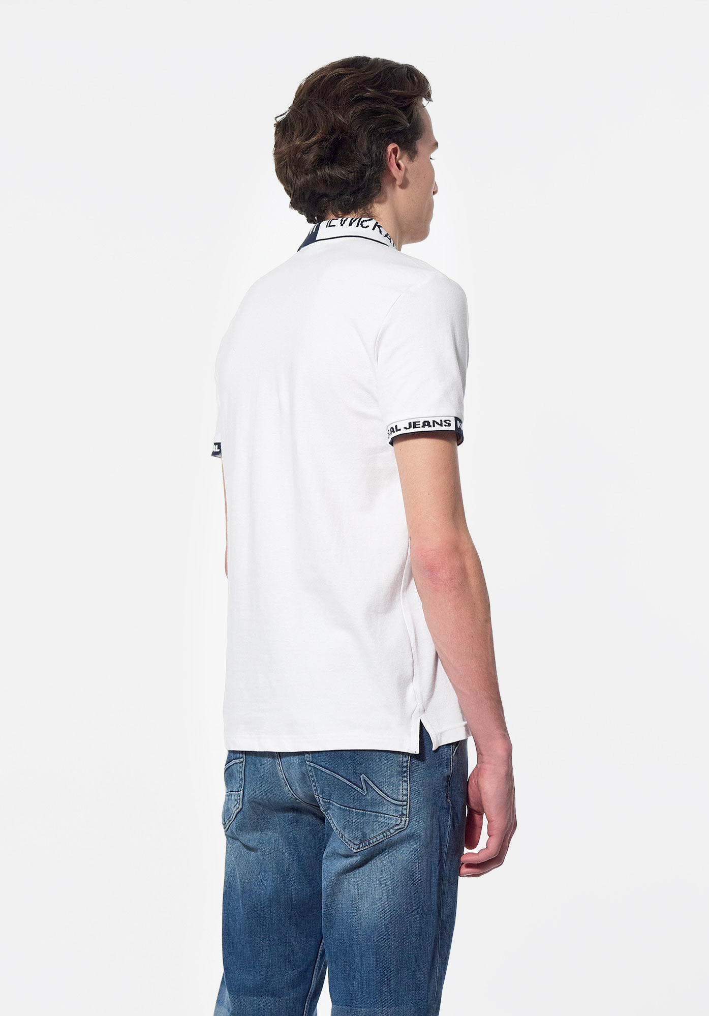 CYKO   Polo blanc Homme