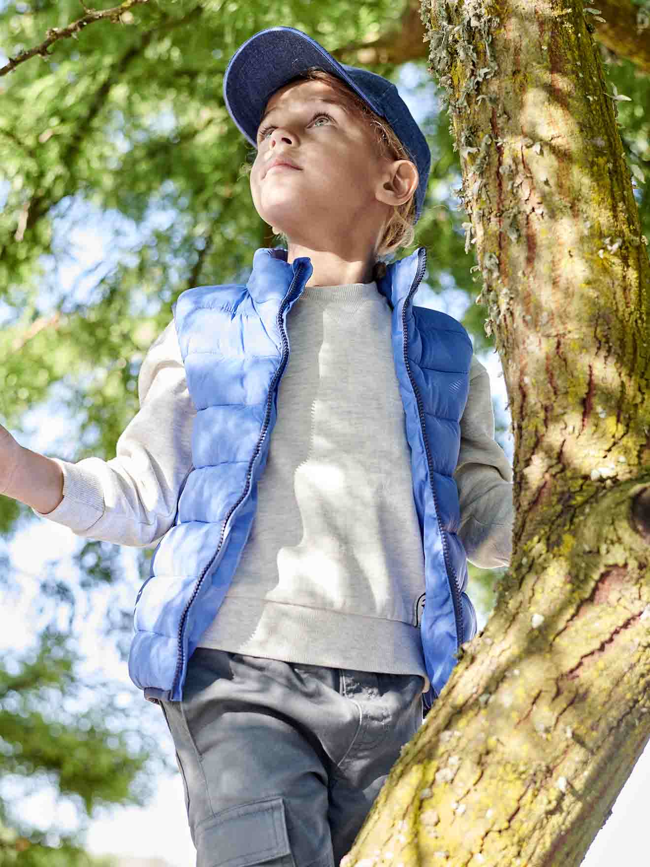 Vertbaudet Jungen 3-in-1-Jacke mit Recycling-Polyester - marine