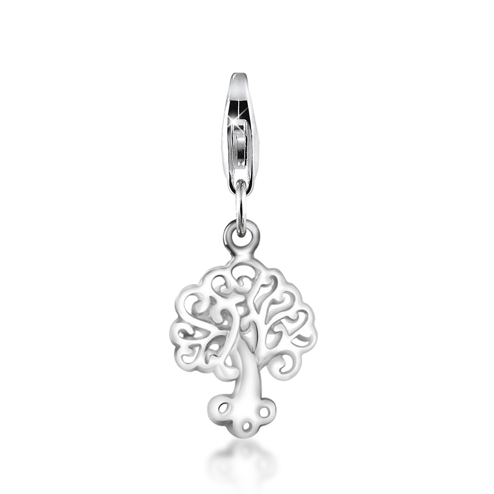 Nenalina Nenalina Amulette Femmes pendentif arbre en argent sterling 925 Pendentif