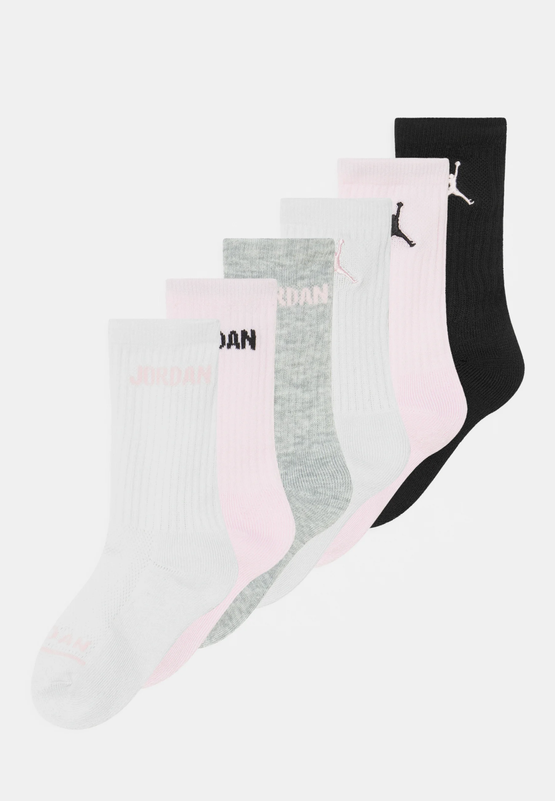 Jordan GIRLS LEGEND CREW PACK DE 6 - Calcetines deportivos