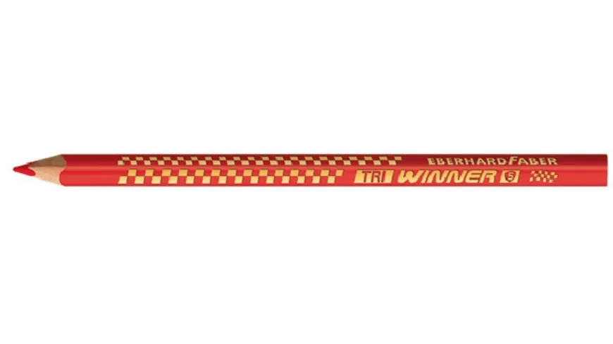 EBERHARD FABER  Buntstift TRI Winner geraniumrot