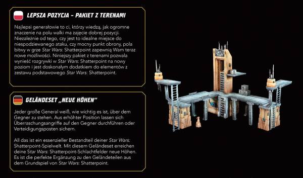 Star Wars: Shatterpoint - High Ground Terrain Pack (Geländeset „Neue Höhen”)