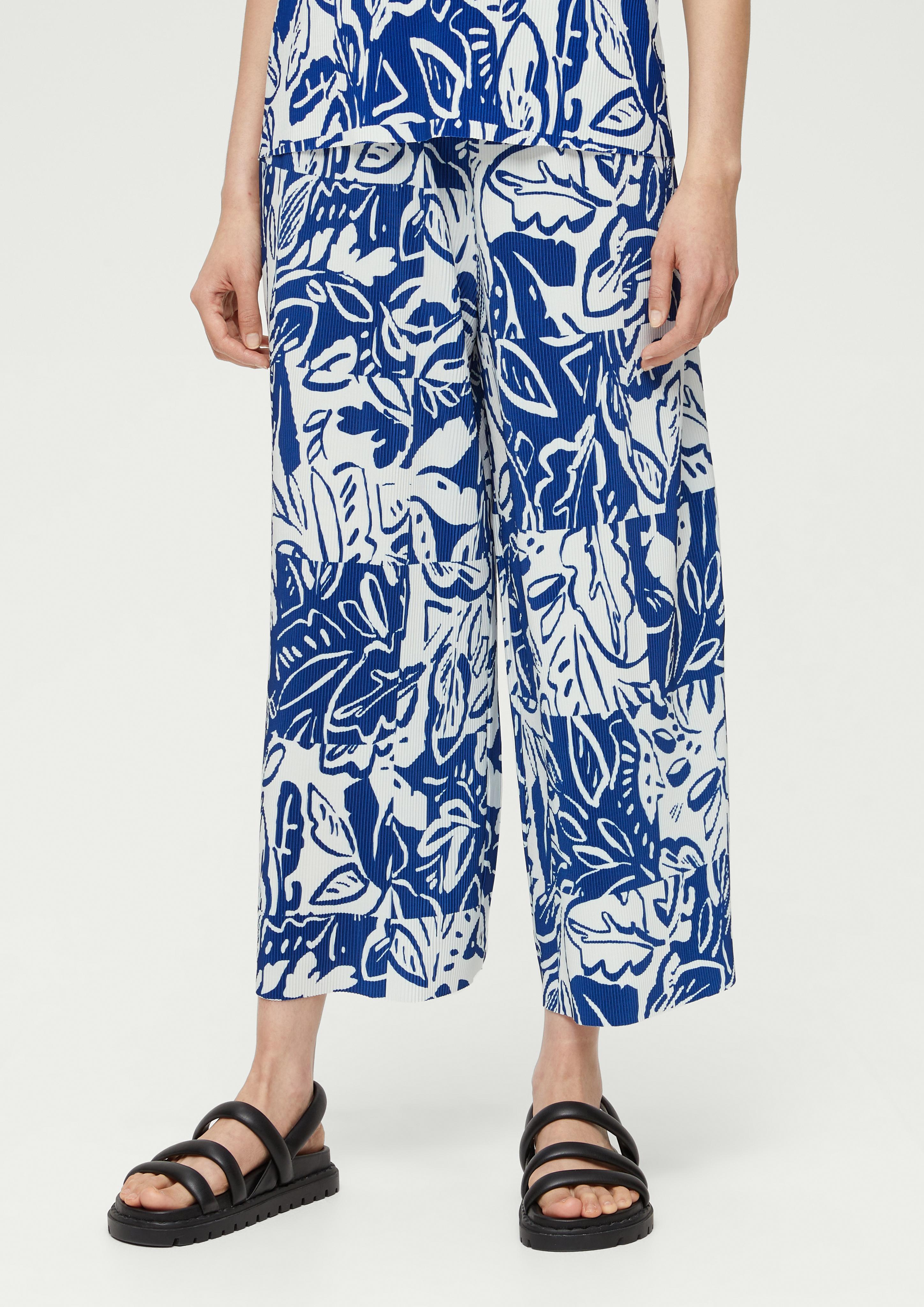 Relaxed: Hose mit Plisseefalten  2132038-56A0