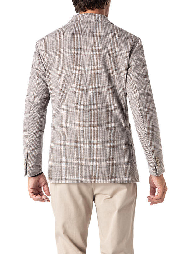 BOGGI MILANO, Sakko, Wolle, beige gemustert