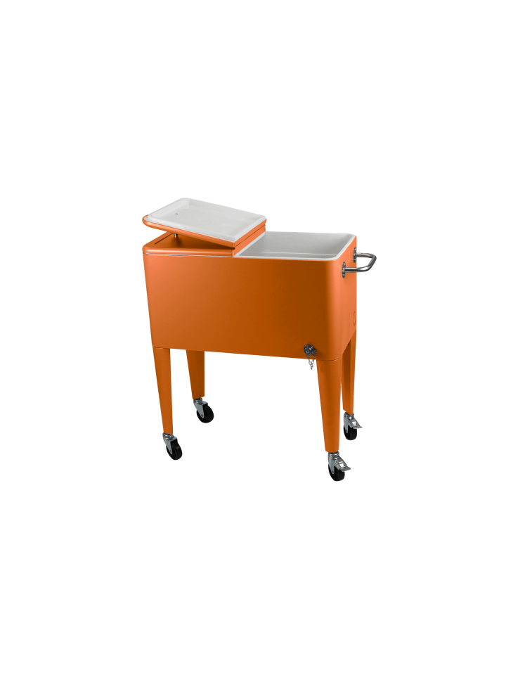 Beachtrekker Kailua Cooler - Kühlbox, Kühlwagen, Getränkekühler, Orange günstig kaufen onesize