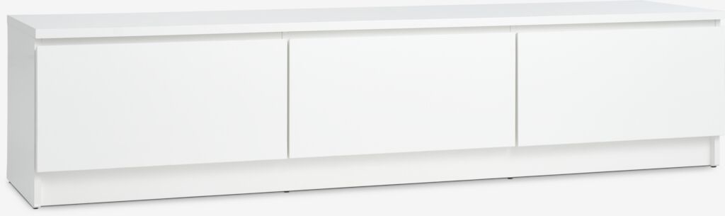 LIMFJORDEN Szafka pod TV LIMFJORDEN 2 szuflady 1 drzwi białe