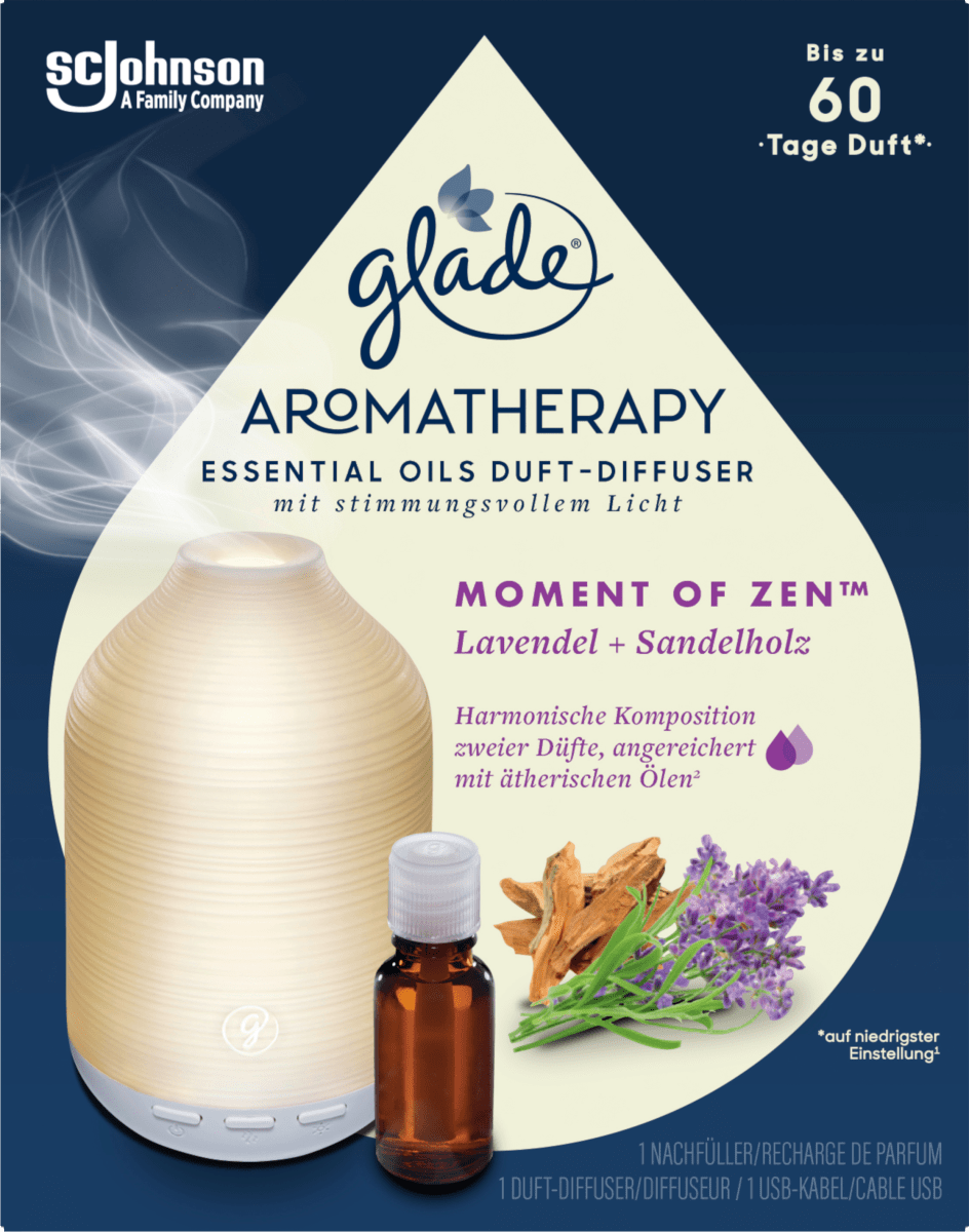 Lufterfrischer Aromatherapy Diffuser Moment of Zen Starterset, 1 St