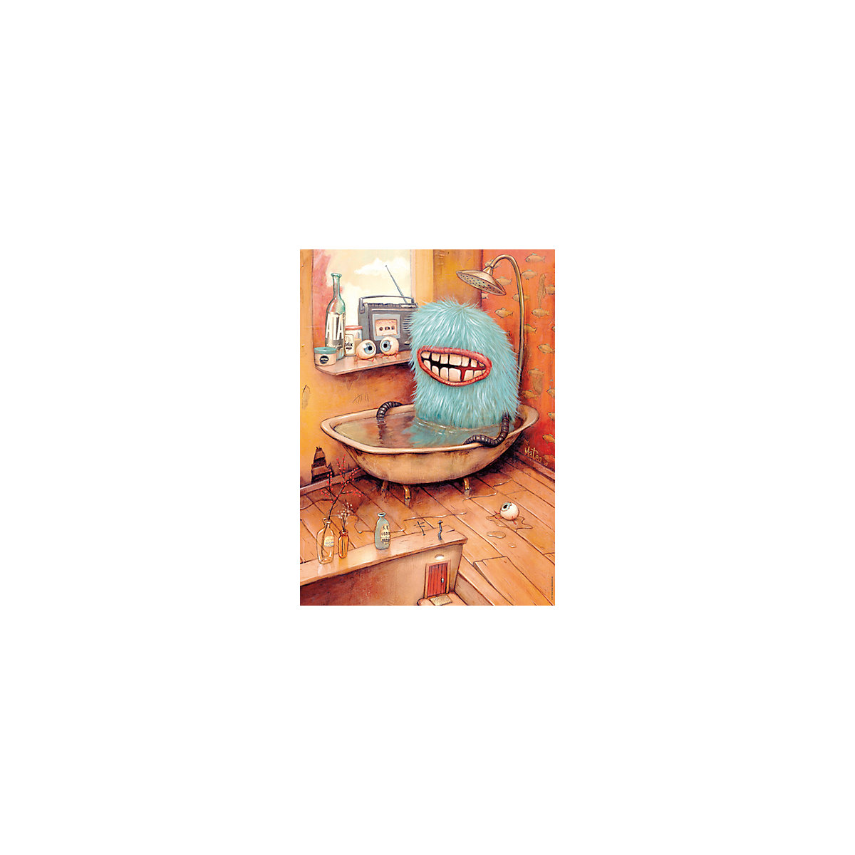 Puzzle Bathtub, Zozoville, 1.000 Teile