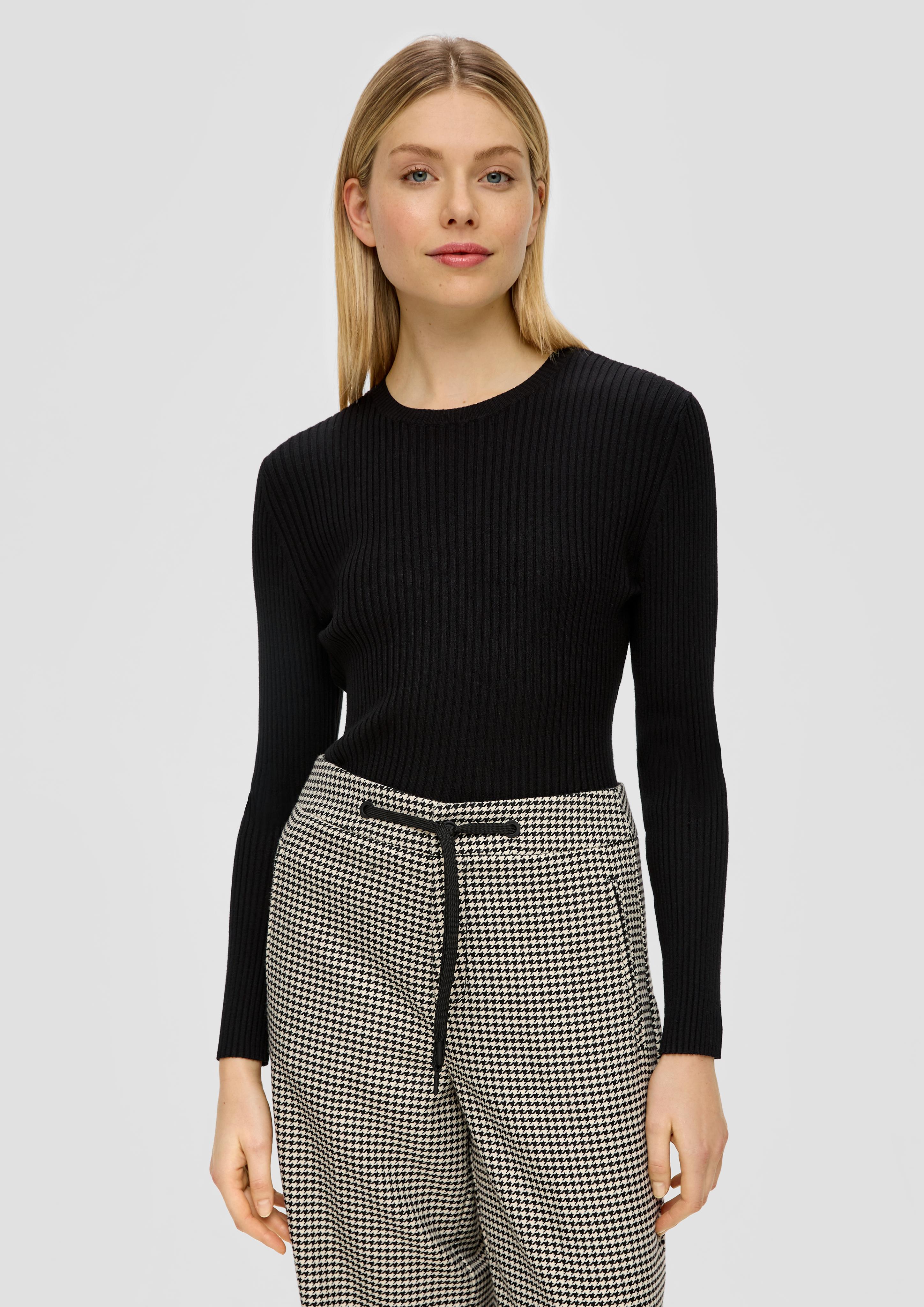 Leichter Strickpullover aus Viskosemix  2142717-9999