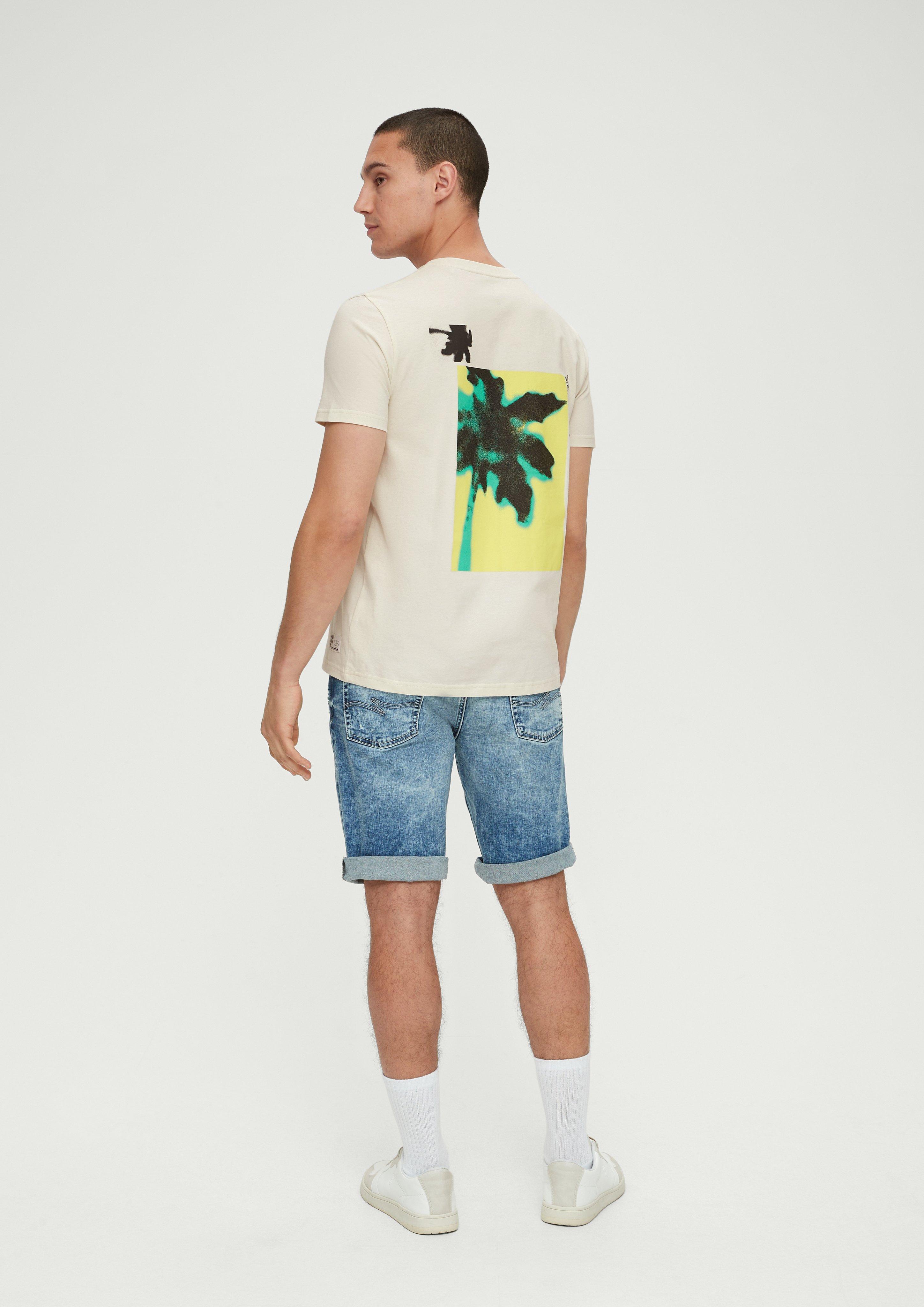 Baumwollshirt mit Grafik-Print  2130601-80D0