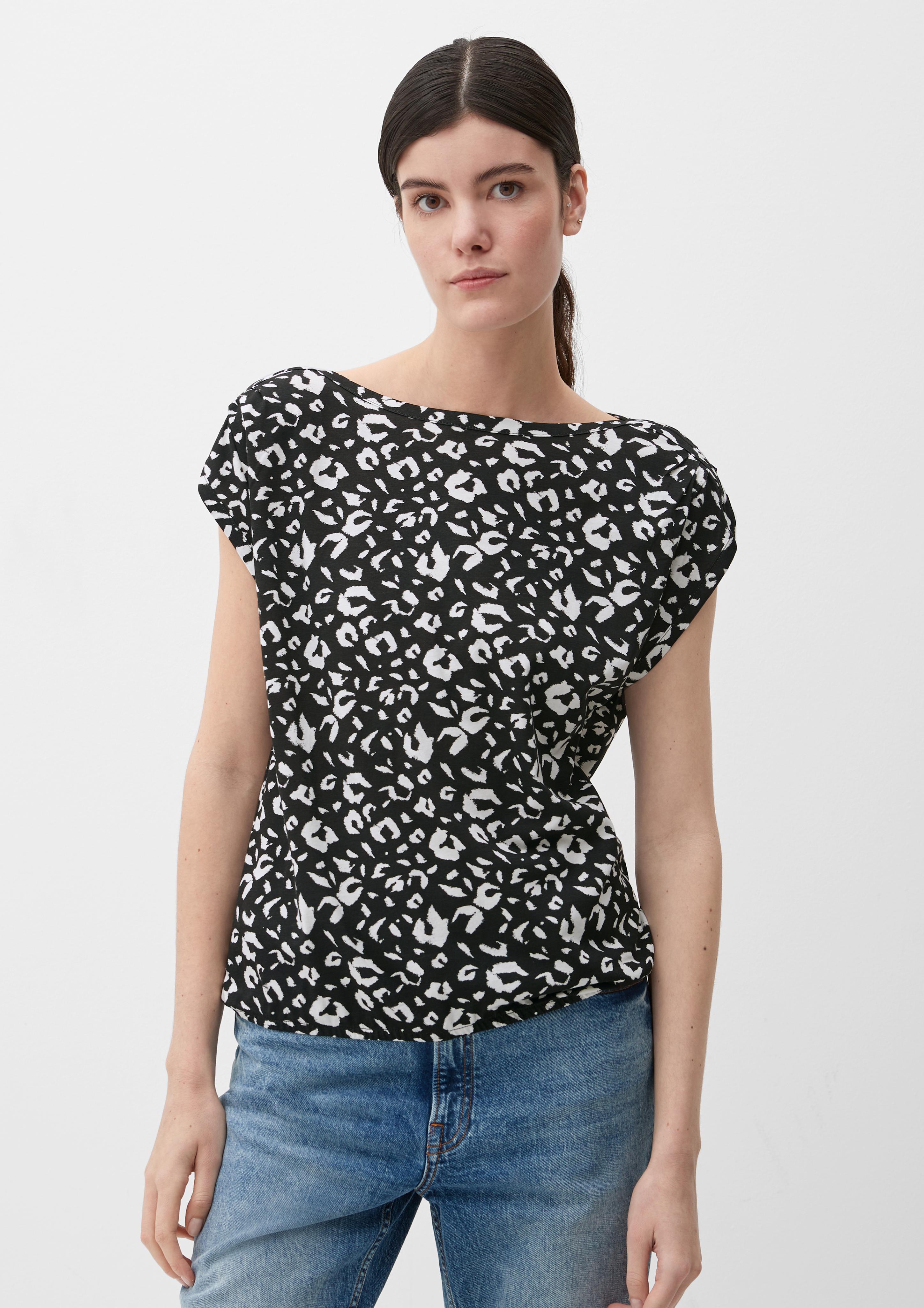 Shirt mit U-Boot-Ausschnitt  2132634-99A6