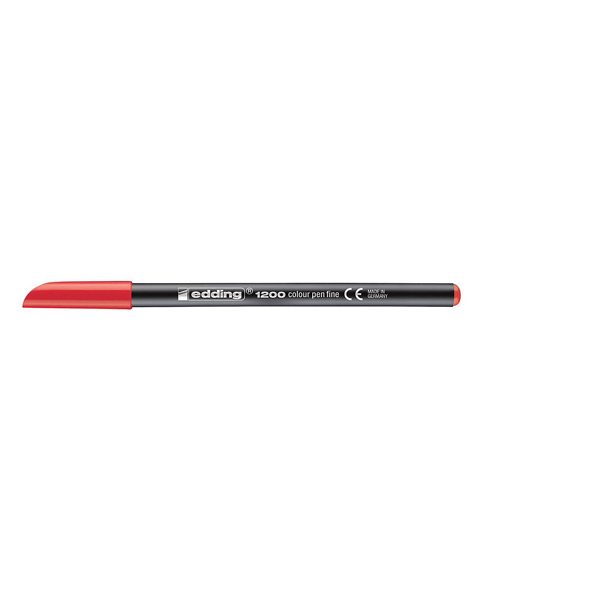 Fasermaler 1200 rot, Strichstärke: ca. 1 mm