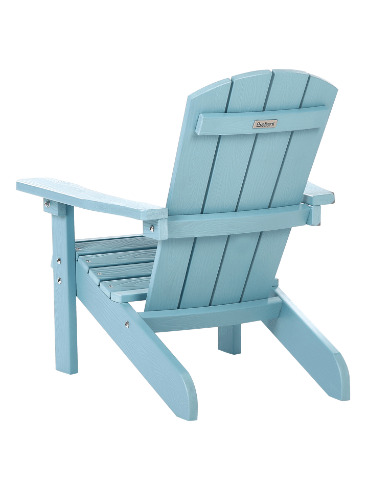 Beliani Kindersessel ADIRONDACK in Blau - (W) 40 x (H) 64 x (L) 50 cm günstig kaufen onesize