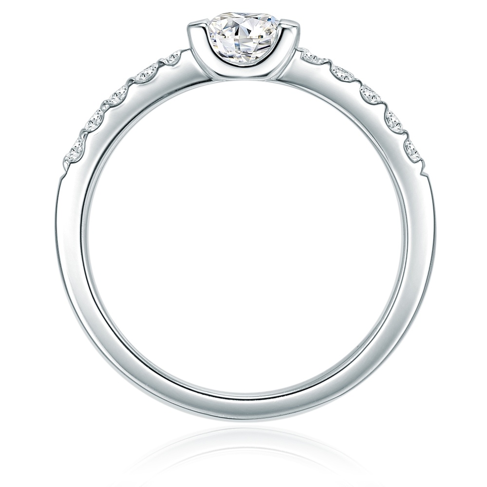 Trilani Bague en argent Argent sterling Oxyde de zirconium (CZ) en Argent Bague