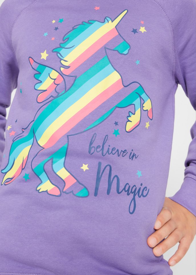 Mädchen Sweatshirt aus Bio-Baumwolle