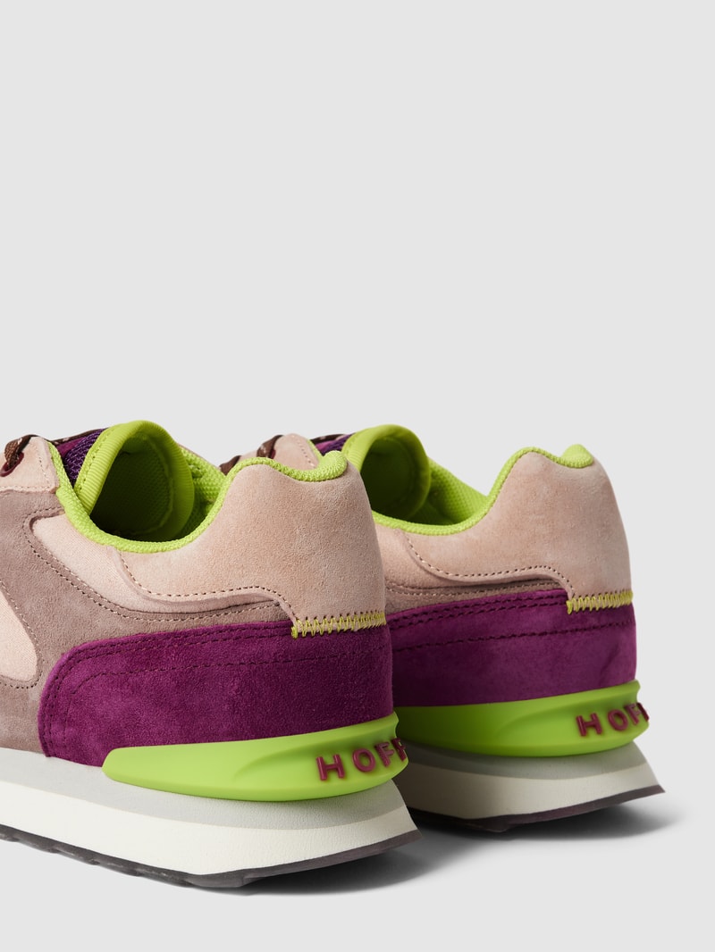 Sneaker mit Label-Detail Modell 'VALPARAISO' in rosa