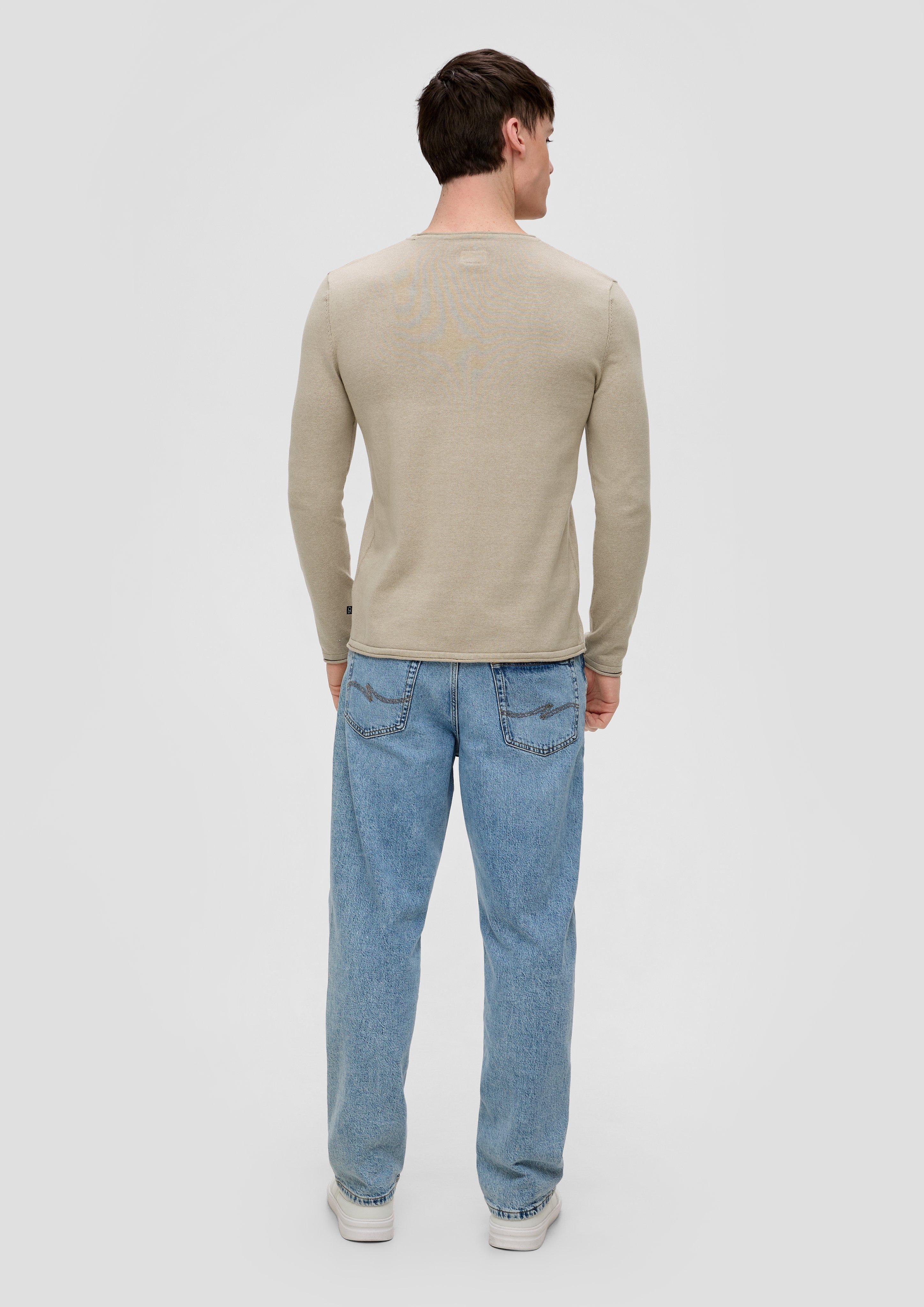 Strickpullover mit Rollsaum  2145181-81W0