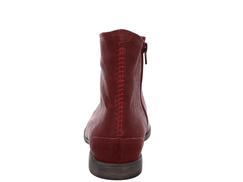 THINK Schnür-Stiefeletten rot Agrat BAROLO