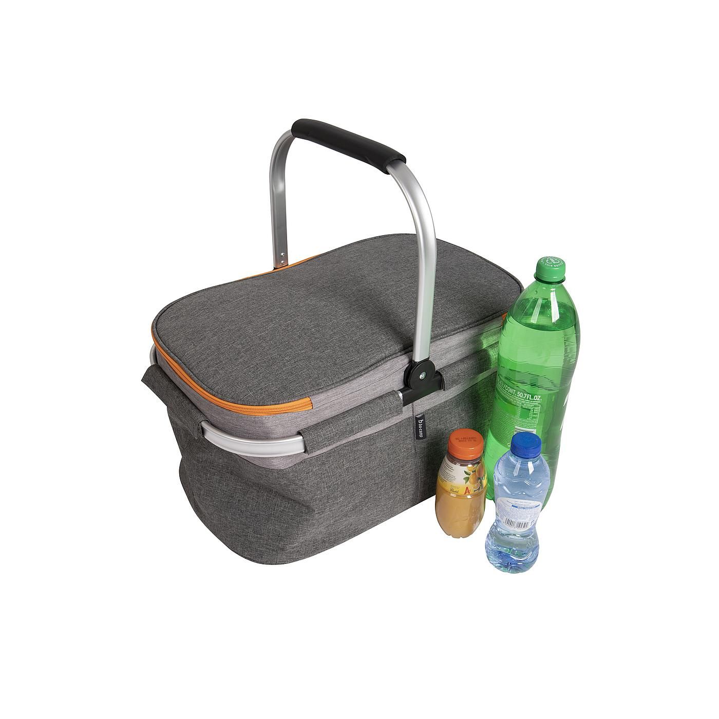 Bo-Camp 20 Liter grauen Kühlkorb