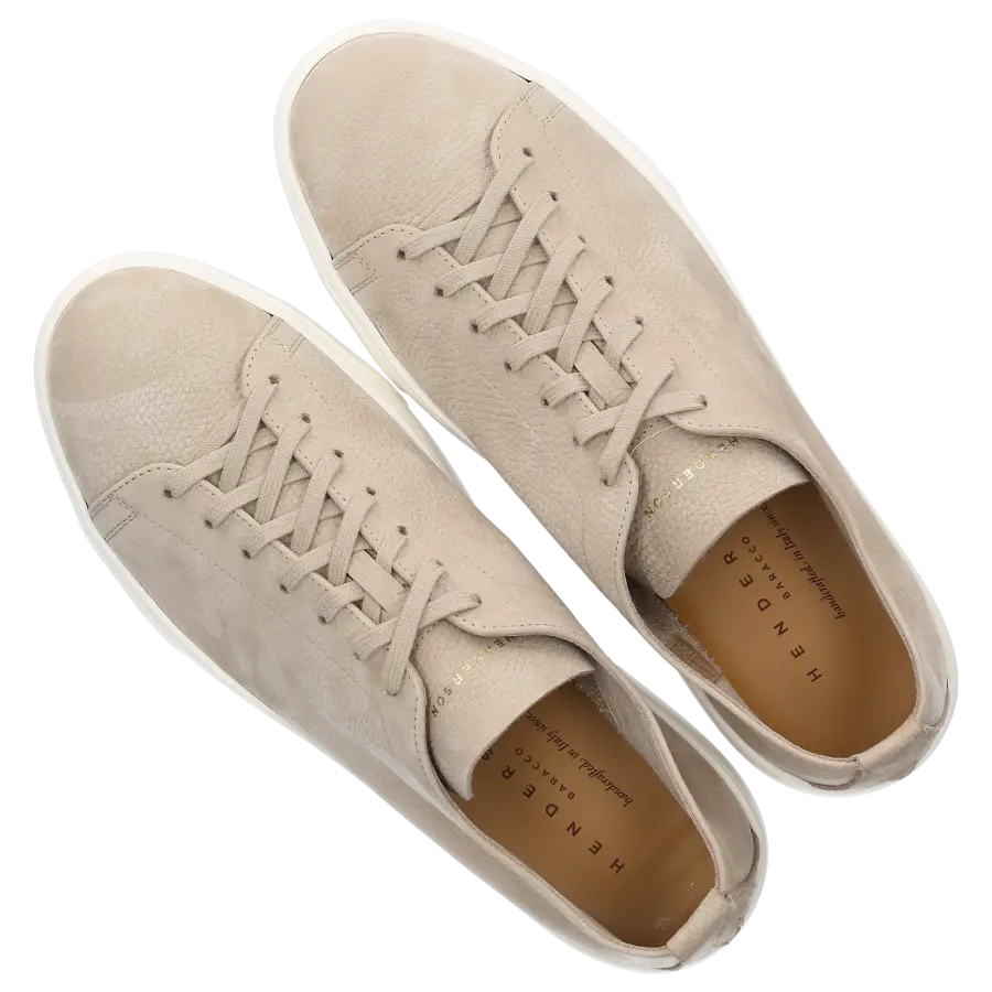 Henderson - Sneaker low THOMAS Nubukleder - beige