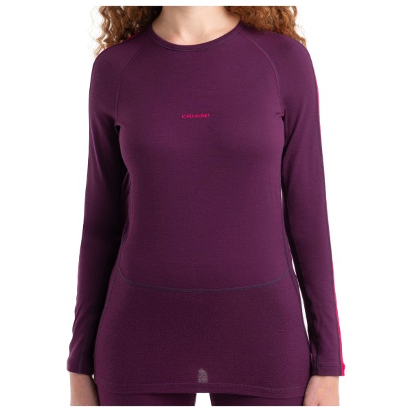 Icebreaker - Women's Zoneknit 200 L/S Crewe - Merinounterwäsche