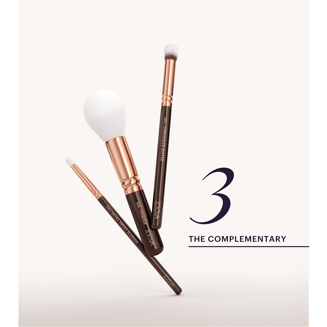 THE COMPLETE BRUSH SET (ROSÈ GOLDEN EDITION)