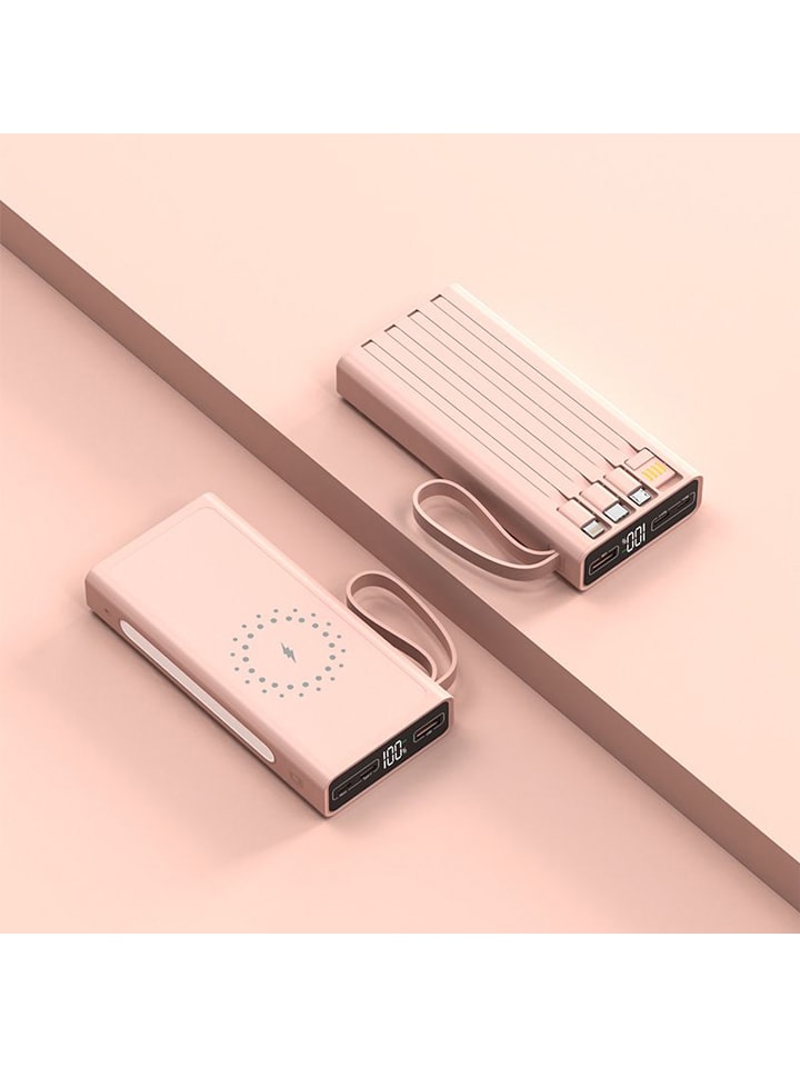 SmartCase Powerbank in Rosa - 30.000 mAh günstig kaufen onesize