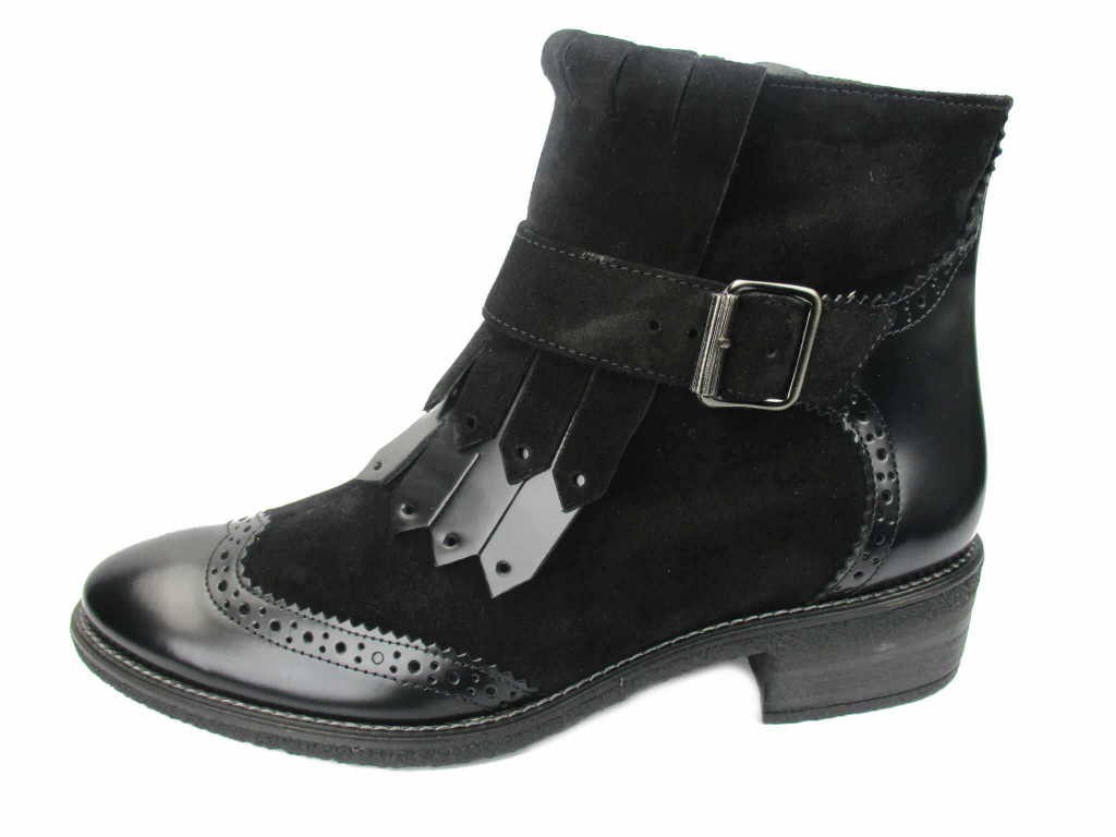 PAUL GREEN Stiefeletten schwarz