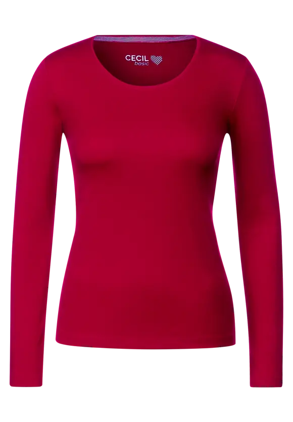 CECIL Basic Langarmshirt