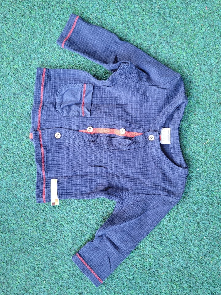 loud   proud Cardigan in Dunkelblau günstig kaufen 74/80